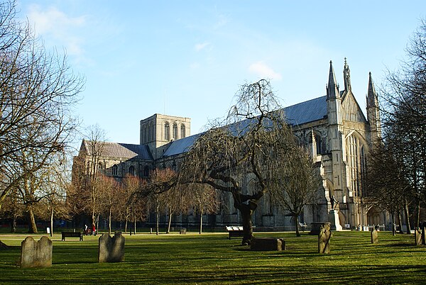 Gardiner's seat, Winchester Cathedral.