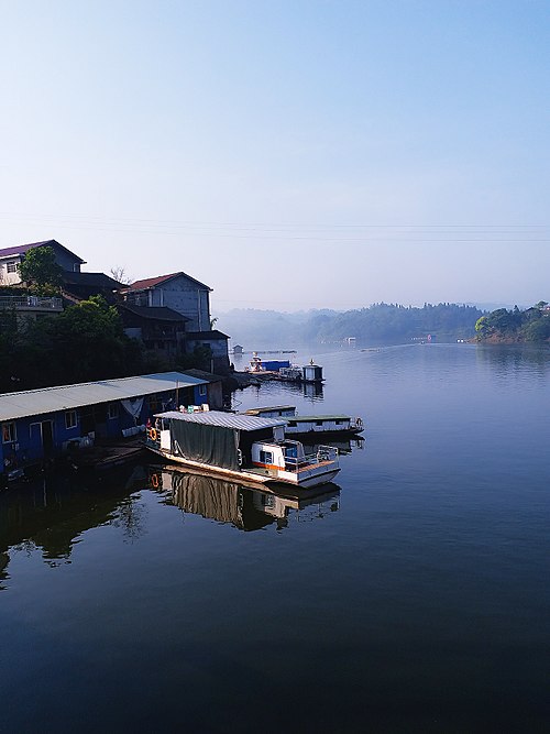 Yuan River in Yuanling County