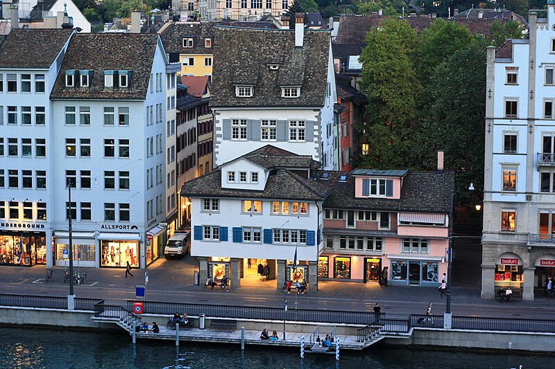 File:Zürich - Glentnerturm-Limmatquai - Lindenhof IMG 1489.jpg