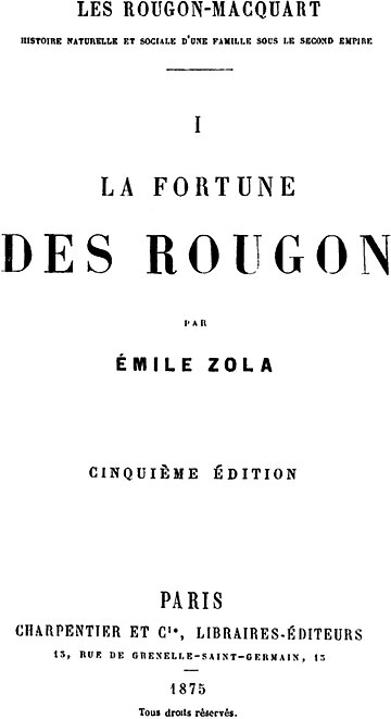 La fortuna de los Rougon