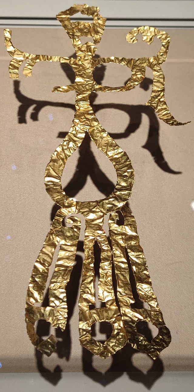 File:三星堆-金鸟形饰sanxingdui.jpg - 维基百科，自由的百科全书