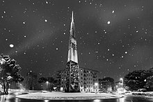 Lancia di Luce sotto la neve, Terni