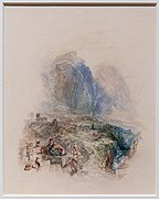 Parnassus and Castalian Spring (Delphi) - William Turner - Tate Britain