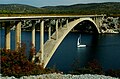 Šibenik bridge over Krka river