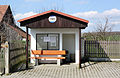 Čeština: Zastávka v Židovici English: Bus stop in Židovice village, Czech Republic