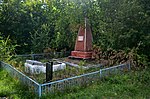 Братская могила погибших партизан из армии Е.М. Мамонтова