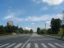 Вид от Малоохтинского проспекта