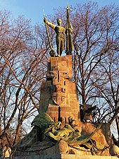 Свјетлопис споменика спомен костурнице бранилаца Биограда, Ново гробље.jpg