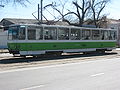 Image 7A Tatra T6B5 tram in Tashkent, 2009. (from Trams in Tashkent)