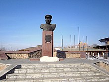 Bust of I. V. Baldynov in Ulan-Ude Ulan-Ude. Biust Geroia Sovetskogo Soiuza I,V, Baldynova.JPG