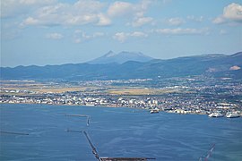 函館山から見た北海道駒ケ岳