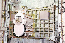 ICC STS-105 with EAS and MISSE 05 ICC STS-105.jpg