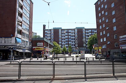 Vägbeskrivningar till Chapmans torg 1 med kollektivtrafik