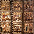 12th century unknown painters - Wooden ceiling (detail) - WGA19760.jpg
