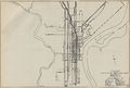 Map 5: existing routes between North Philadelphia - Broad to Front Streets and Delivery District