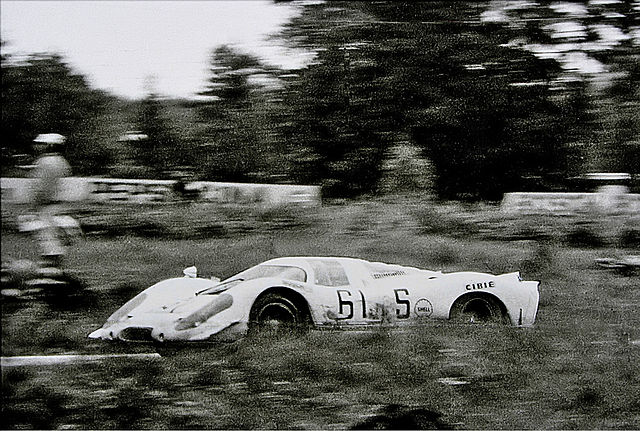 Gardner at 1969 1000km Nürburgring with Porsche 917