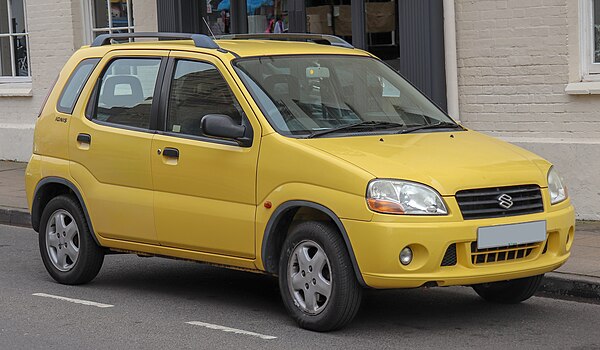 2000–2003 Suzuki Ignis GL 5-door (UK)