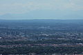 Blick vom Olympiaturm über München.