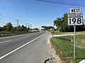 File:2016-10-18 14 33 04 View west along Maryland State Route 198 (Sandy Spring Road) at Dino Drive in Burtonsville, Montgomery County, Maryland.jpg