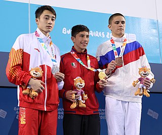 <span class="mw-page-title-main">Diving at the 2018 Summer Youth Olympics – Boys' 10m platform</span>