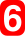 6 white, red rounded rectangle.svg