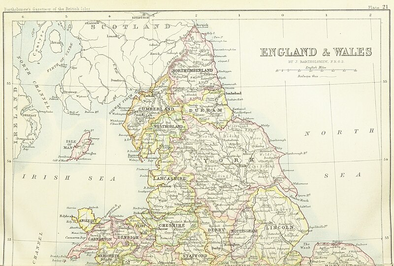 File:976 of 'Gazetteer of the British Isles, statistical and topographical. Edited by J. Bartholomew. With appendices and special maps and plans' (11186659115).jpg
