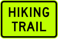 (W8-SA104) Hiking Trail (used in South Australia)