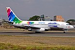 AVIATSA Aviación Tecnológica Boeing 737-232(A) HR-AVR at Tegucigalpa Toncontin.jpg