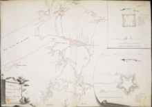 A map of surveyed parts of Nova Scotia, 1756 by John Brewse A MAP OF THE SURVEYED PARTS OF NOVA SCOTIA MDCCLVI by John Brewse.png