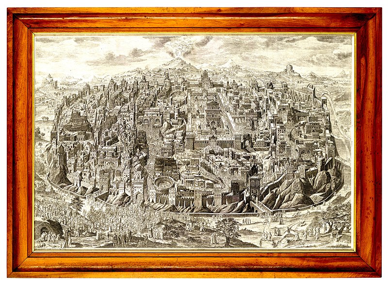 File:A capriccio view of Jerusalem with scenes from the Passion of Christ.jpg