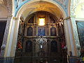 Tercer retablo en el interior de la Capilla de la Virgen de los Dolores.