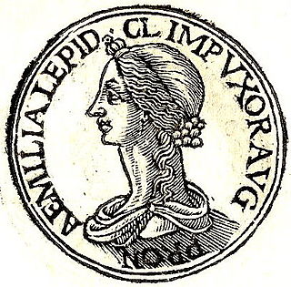 Aemilia Lepida (fiancee of Claudius) Noble Roman woman