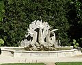 Fontaine du jardin à la française de l'hôtel de Caumont