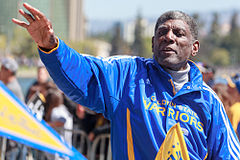 Al Attles was the head coach from 1970 to 1983 and guided the Rick Barry-led Warriors to the 1975 NBA championship.