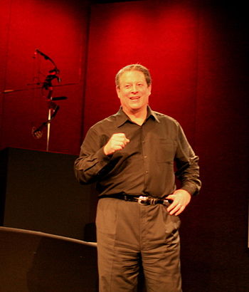 Al Gore discussed global warming at TED 2006. ...