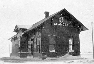 <span class="mw-page-title-main">Alamota, Kansas</span> Unincorporated community in Lane County, Kansas