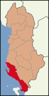 Albania location Vlorë.svg