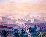 The port of Algiers with haze, 1943, Musée des Beaux-Arts de Bordeaux