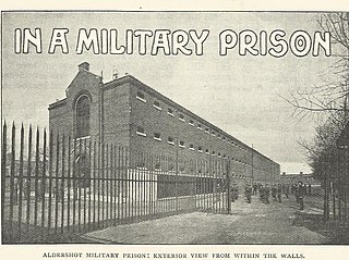 <span class="mw-page-title-main">Glasshouse (British Army)</span> Military prison in the United Kingdom