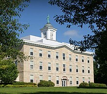 Alexander-Dickman Hall, built in 1855, is the oldest building on the Fayette Campus and constructed of native limestone. Alexander Dickman.jpg