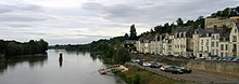 Le bord de la Loire à Amboise.