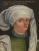 Анна Люксембургска, втора съпруга