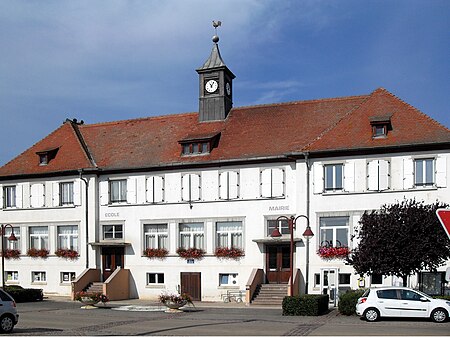 Appenwihr, Mairie et l'école