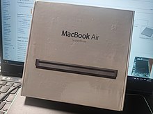 The 1st package of Apple SuperDrive when it released Apple MacBook Air SuperDrive.jpg