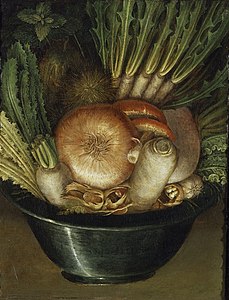Der Gemüsegärtner (Umkehrbild)