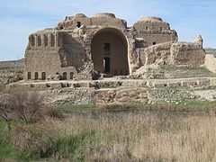 El iwán del palacio de Ardashir
