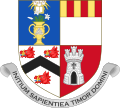 Shield with motto