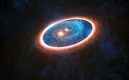 Artist's impression of the double-star system GG Tauri-A.jpg