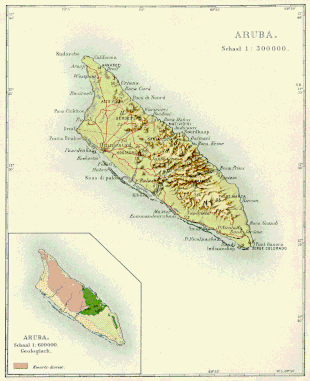 Map supplement to the Encyclopaedie van Nederlandsch West-Indië