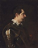 Attributed to Anthony van Dyck - Portrait of an unknown Italian soldier, 1621-1625.jpg